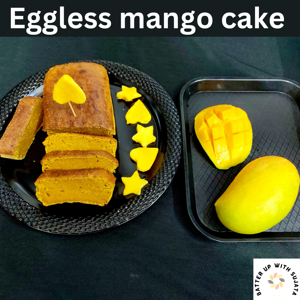 Mango Cake ( Eggless)