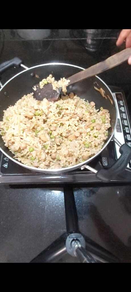 Protein Rich Fried Rice with Brown Rice wp 17530173717935160642040919038148